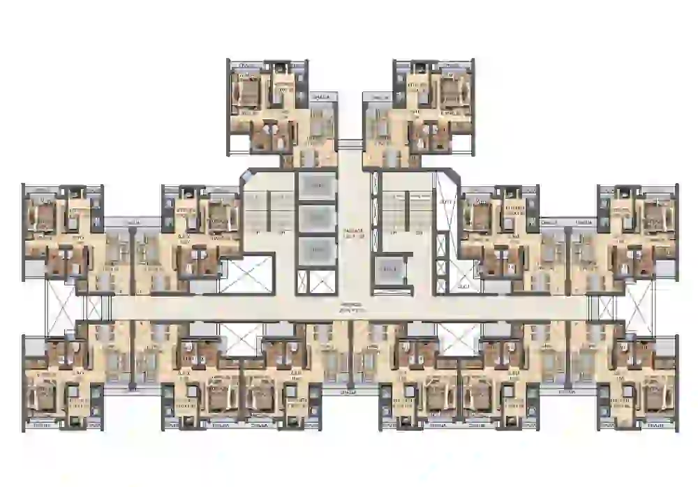 Typical Floor Plan Wing B